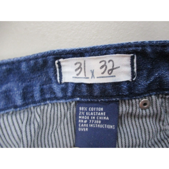 Madewell 37s Jeans 31x32 Mid Rise Skinny Raw Hem Ankle Fray Fits 33x29 - Picture 15 of 16